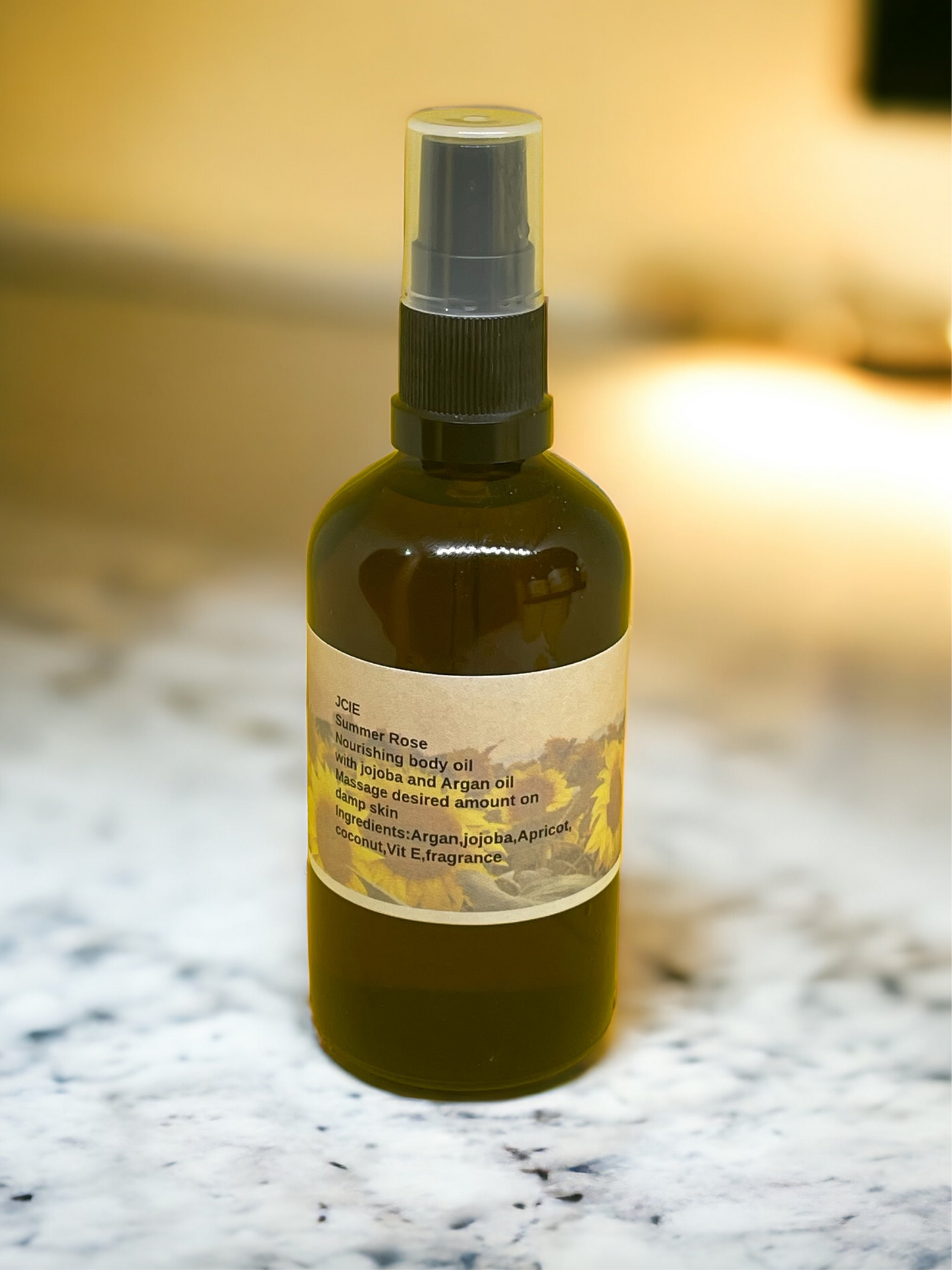 Moisturising body oil